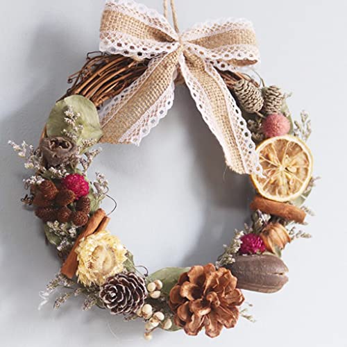 Couronnes de fleurs intérieures extérieures pour décoration murale de maison - 8