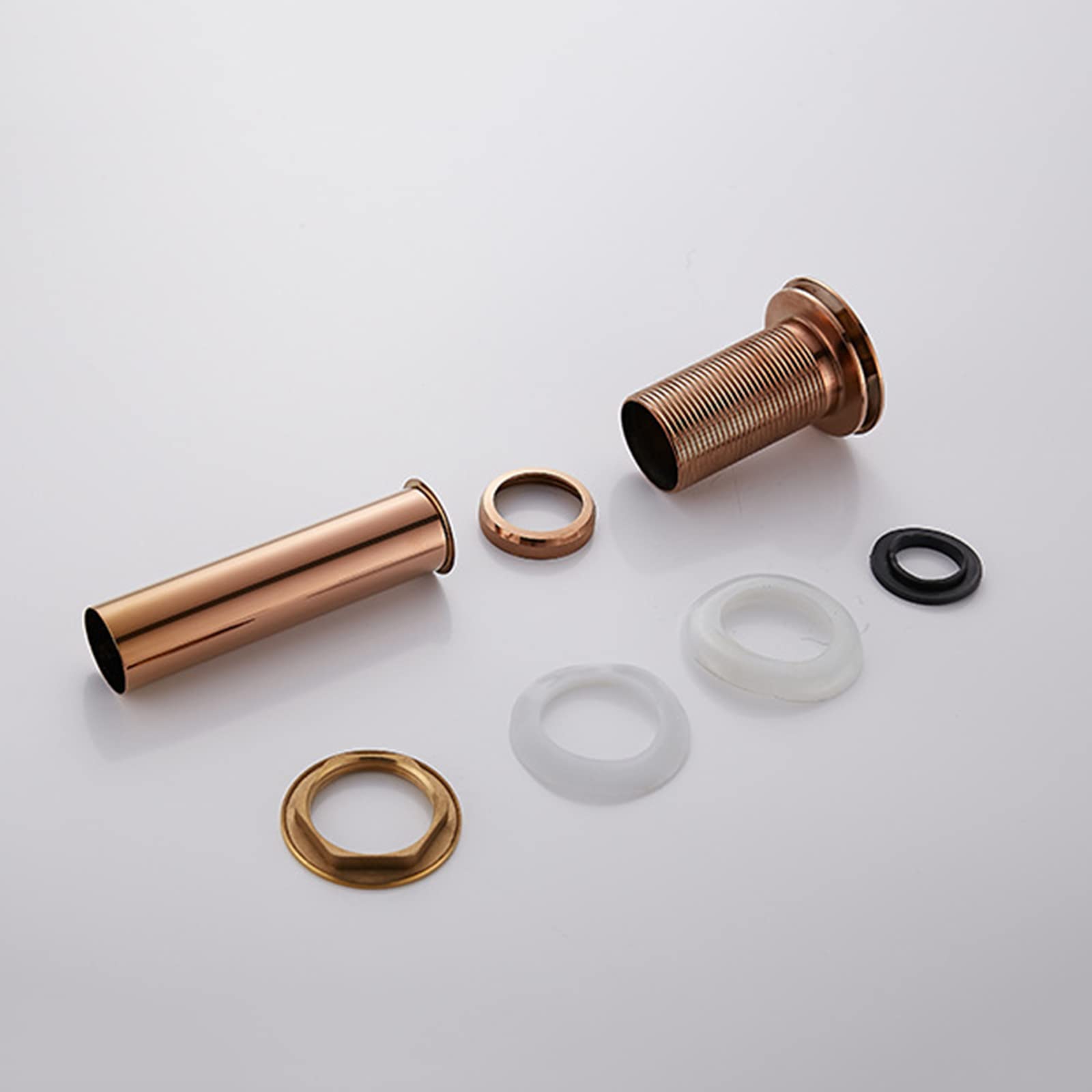 DesagüE Lavabo Universal,Tapon Lavabo Click Clack Universal,Oro Rosa,Tapon Lavabo Universal G1 1/4“,Valvula Lavabo Laton,Valvula Lavabo Universal,Valvula Lavabo Click Clack,Oro Rosa B