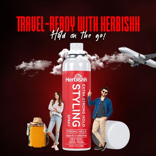 Herbishh Spray Fijador Extra Fuerte 69 g Aerosol Viaje miniatura 5