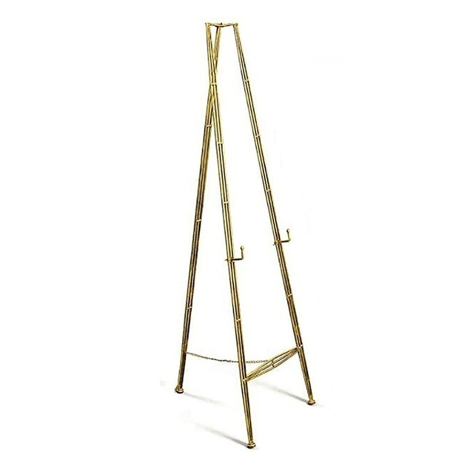 HADECOLL Tripod Wedding Site Welcome Stand,Floor-Standing Metal Oil Painting Easel,Hotel Poster Display Holder For Outdoor Events,Size_Name-150 Cm