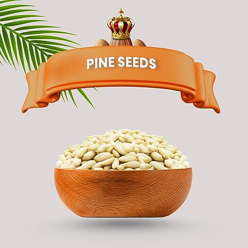 ماوا مكسرات صنوبر خام 100 جرام | بذور صنوبر غير مملحة | مكسرات وبذور ماوا | كاملة | طبيعية بالكامل | كيس بسحاب قابل للغلق | 100 غرام