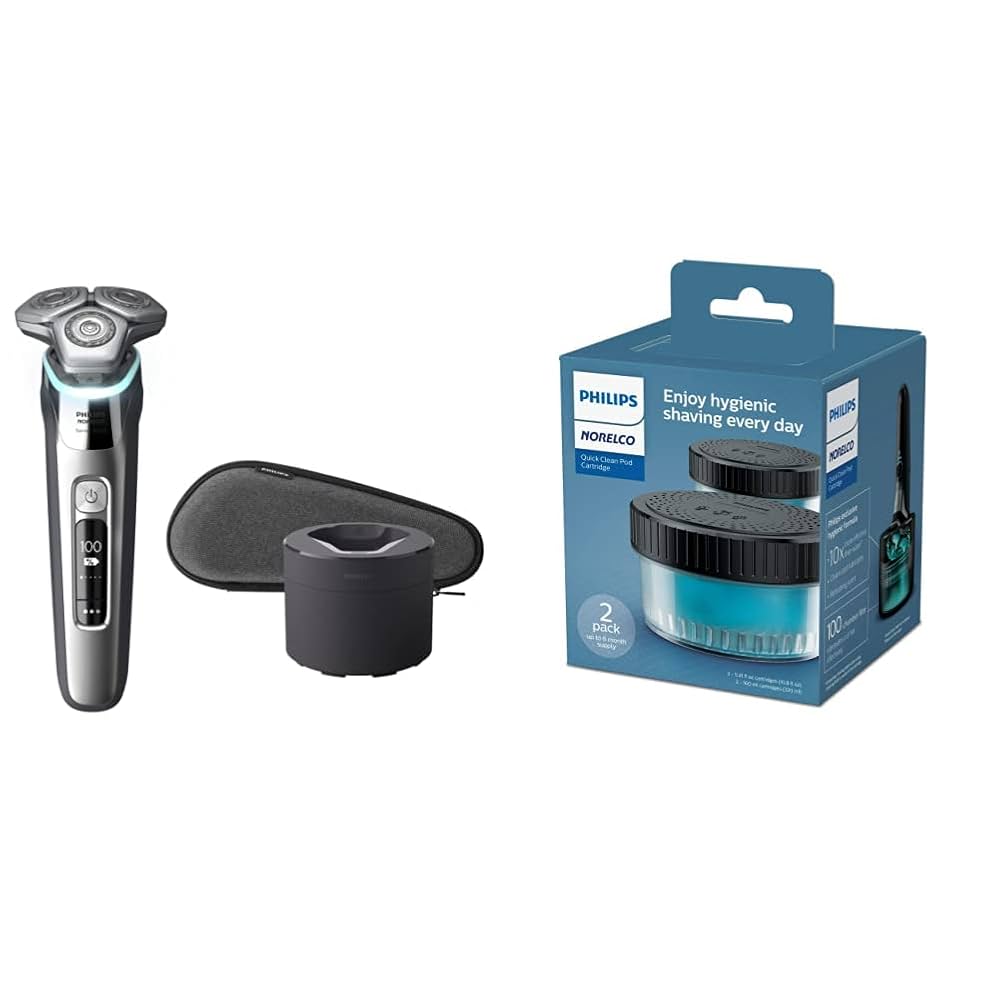 脱毛・除毛 Philips Shaver Series 9000 S9967 Amazon.com: Philips Rechargeable Wet/Dry Electric Shaver