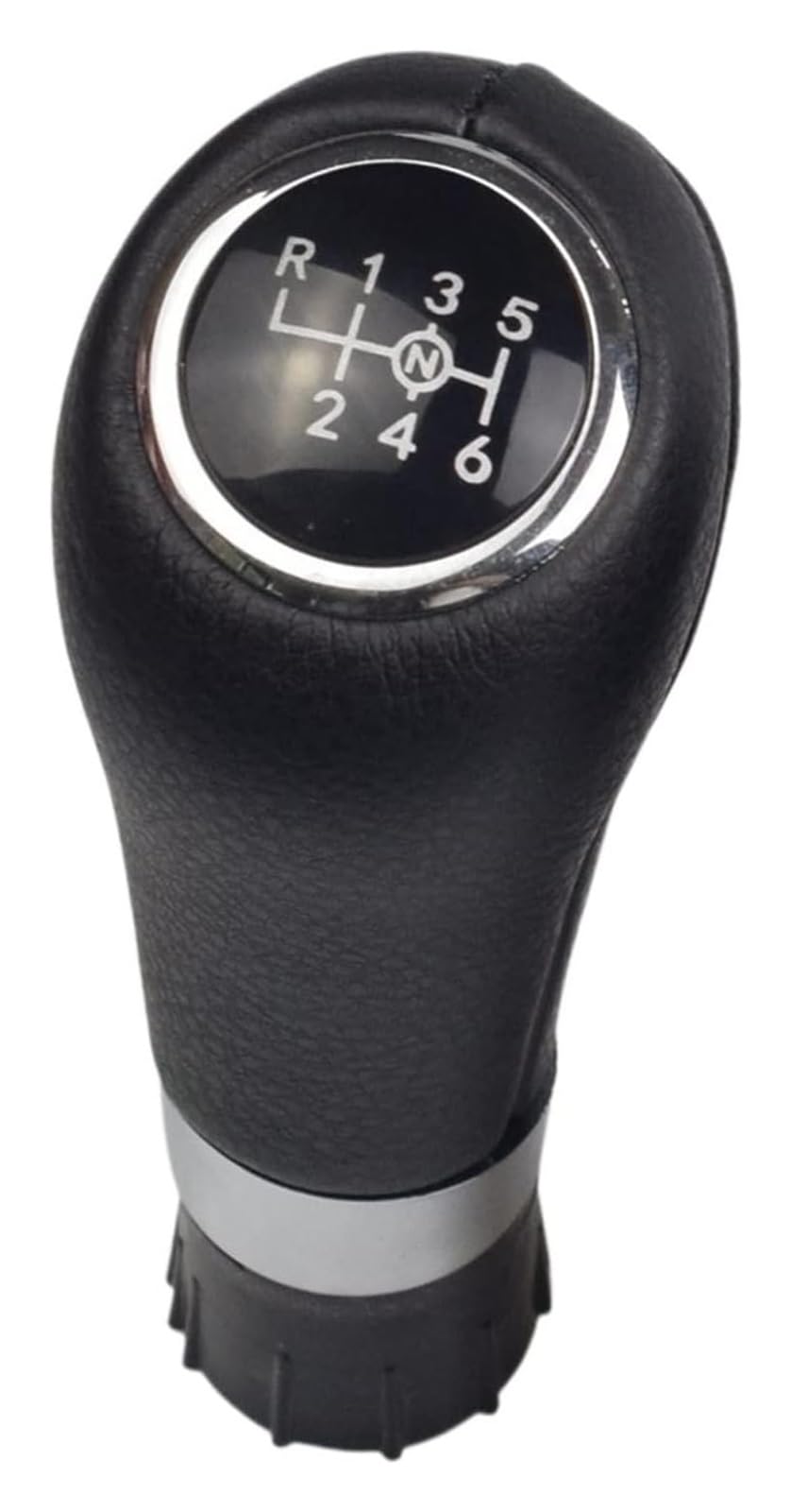 Utongmu Black-6-Down-14.5 Manual Gear Shift Knob For Benz C E Glk W202 W203 W204 C63 W207 A207 W212 E260 6 Speed Gear Shift Knob Gaiter Lever Shifter Handle Stick