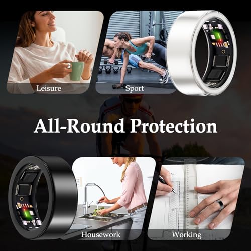 Ultrahuman Ring coque taille 8 lot de 5 pour protéger des rayures de clés - 5