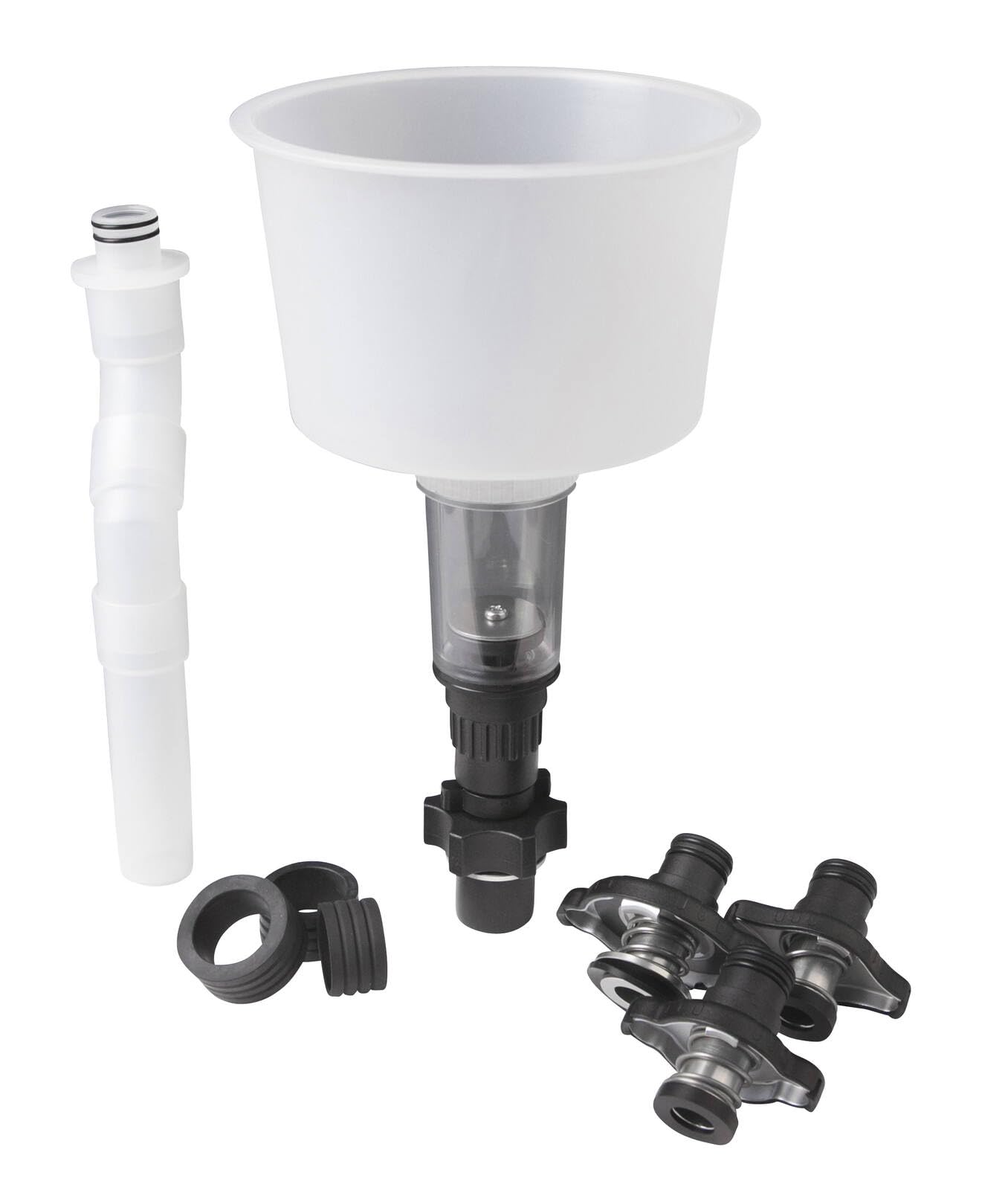 Clas AC1009 Kit Embudo de Llenado de Refrigerante, Multicolor, 25 Piezas