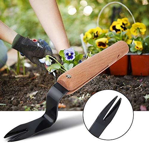 Aigend Weeding Tool - Garden Hand Weeder Manual Weed Puller with Ergonomic Handle for Lawn Garden Weeding