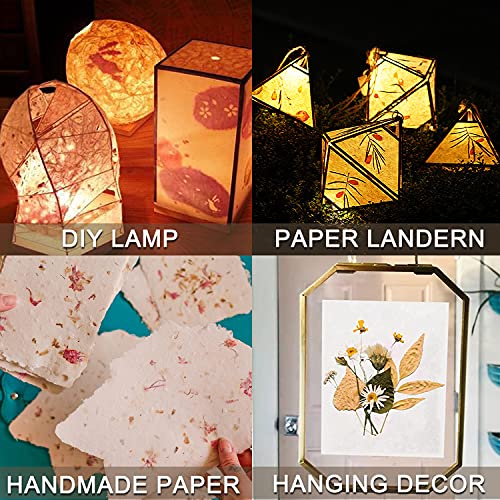 Hqslsund Paper Making Kit, Paper Making Screen 5 X 7 Inch Plastic Paper Making Mould Frame For Diy Paper Craft, Papermaking Mould, Sequins, Sponge, Scraper For Diy Paper Making Craft #TOP3