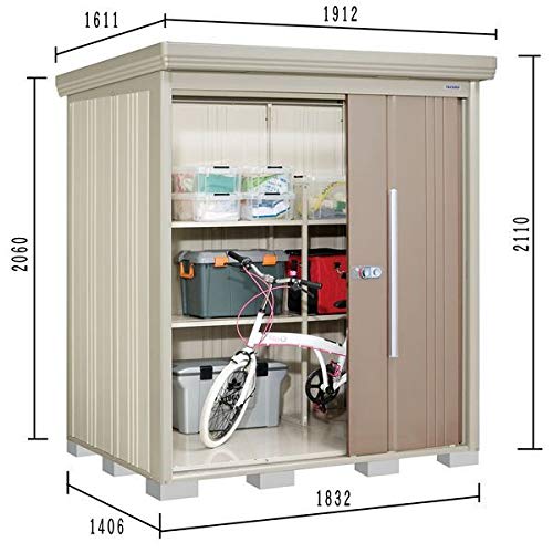 Amazon.co.jp: 【受注生産品】タクボ物置 ND／ストックマン 背面棚 ND 