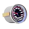 Mintice Universal Car Engine Smoke Tint len 2" 52mm Psi Indicator Turbo Boost Gauge Meter #2