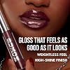 Buxom Full-On Plumping Lip Polish, Tinted Lip Plumper Gloss, Plumping Peptides & Vitamin E, High Shine Lip Gloss, Nourishes, Moisturizes & Softens Lips, Vegan