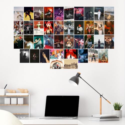Image of Diljit Dosanjh (Set of 40) | Diljit Dosanjh Mini Posters (15 x10 cm) | Mini Posters of Diljit Dosanjh's songs for Wall, Bedroom, Living room | Punjabi Singer Diljit Dosanjh | Double Tape Included