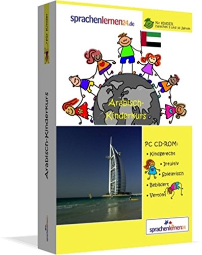 Preisvergleich Produktbild Arabisch-Kindersprachkurs von Sprachenlernen24: Kindgerecht bebildert und vertont für ein spielerisches Arabischlernen. Ab 5 Jahren. PC CD-ROM für Windows 10,8,7,Vista,XP / Linux / Mac OS X