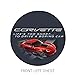 C7 Z06 Life's Too Short Tee Shirt for Corvette - Dark Grey (Medium)