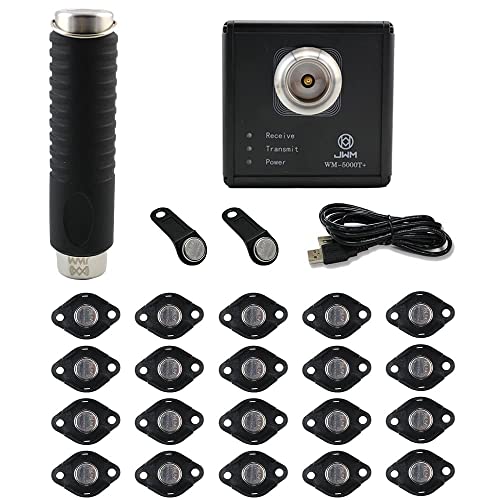 JWM Security Guard Patrol System iButton Touch Patrol Tour Reader with Download Station for Commercial Government Hotel Industrial, Professional Guard Monitoring Attendance System
