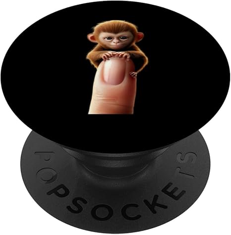 Marmoset Monkey - Finger Monkey PopSockets Swappable PopGrip
