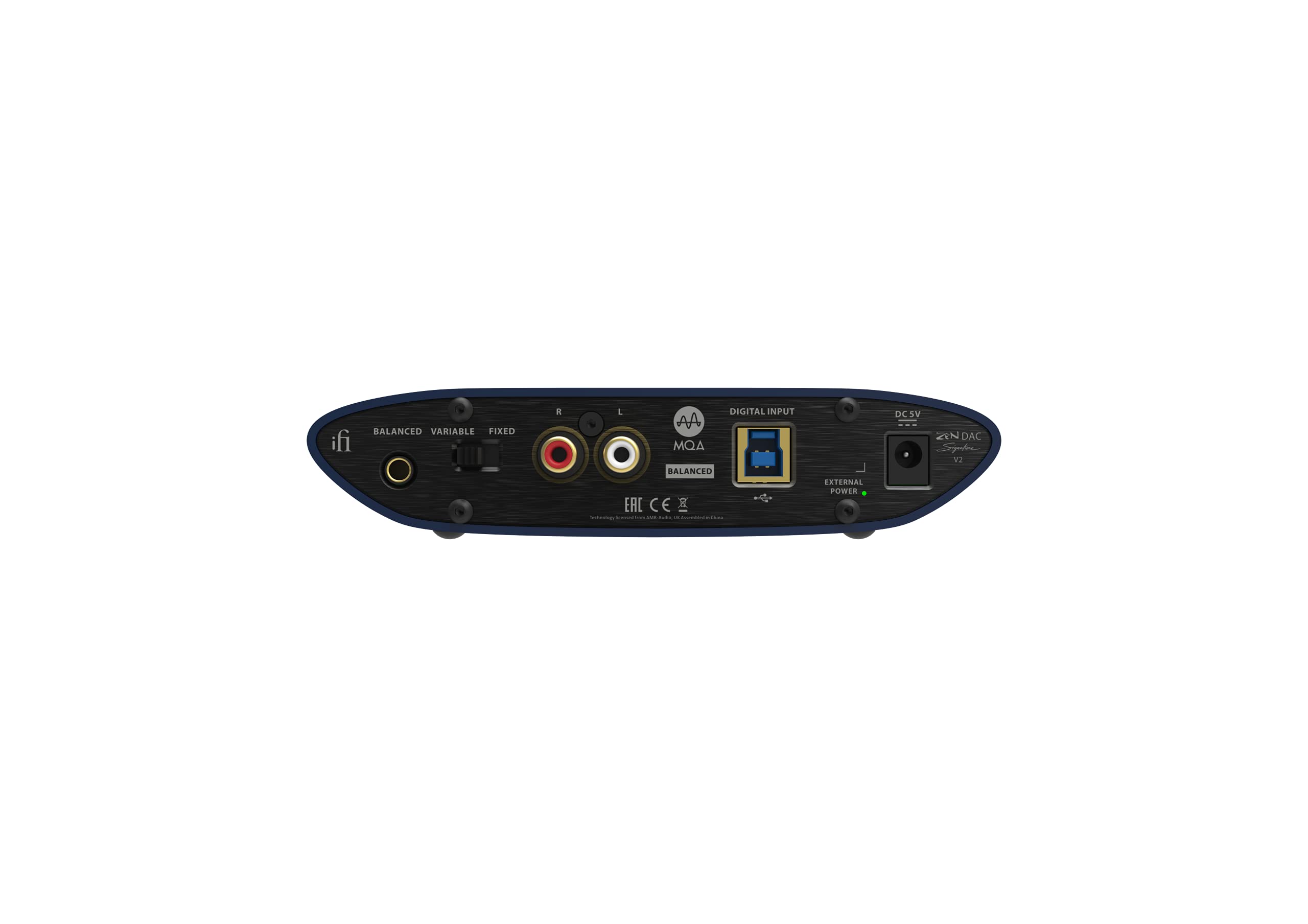 iFi audio ZEN DAC V2 バランス出力 DSD256対応