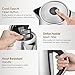 AICOK Electric Kettle Variable Temperature Stainless Steel Tea Kettle, Cordless Electric Water Kettle with 1500W SpeedBoil, Auto Shut Off and Boil-Dry Protection, 1.7-Liter, 1500W Fast Boiling