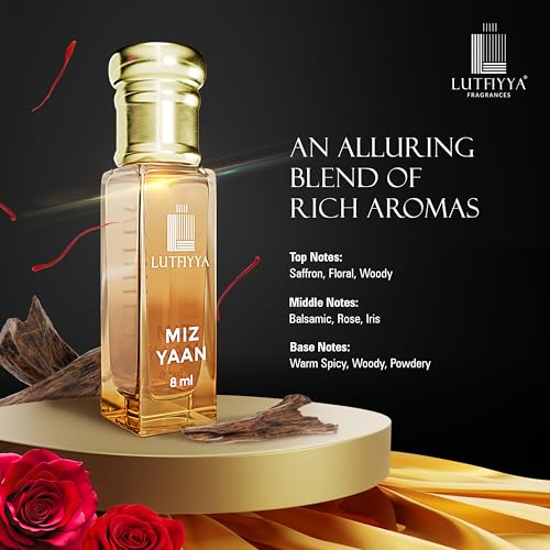 Image of Non-Alcoholic Roll-On Attar Liquid For unisex (8 ML* 4) | Long Lasting | Set of 4 Pieces [ GREAT CHIEF | DIVINIA | GREEN WATER | MIZ YAAN ] (LUXURIOUS LAYERS)