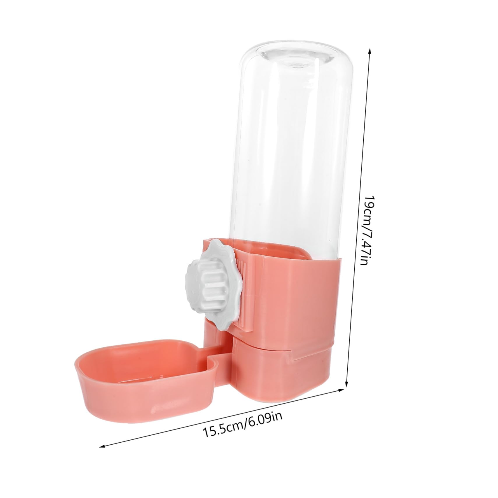 ifundom Pet Water Feeder Rabbit Water Bottle Hanging Feeder Easy Install