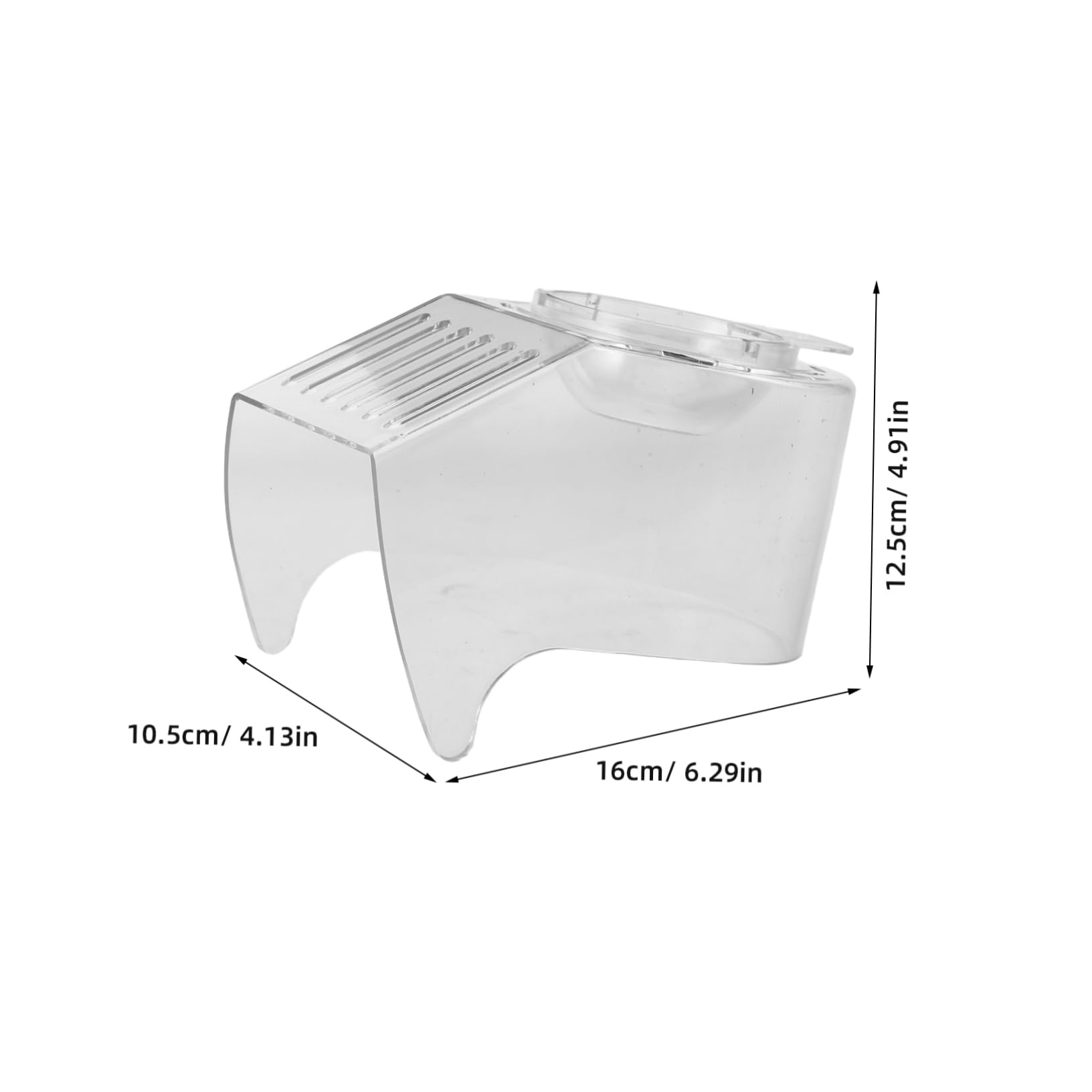 GLEAVI Popcorn Machine Replacement Lid: Transparent Hot Air Popcorn Maker Cover - Replacements Acrylic Cap To Prevents Spillage