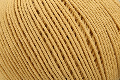 Anchor Organic Cotton, 50 g, Thickness: 4, Presentation: 125 m Sunflower Crochet Yarn, 00178 - Image 2
