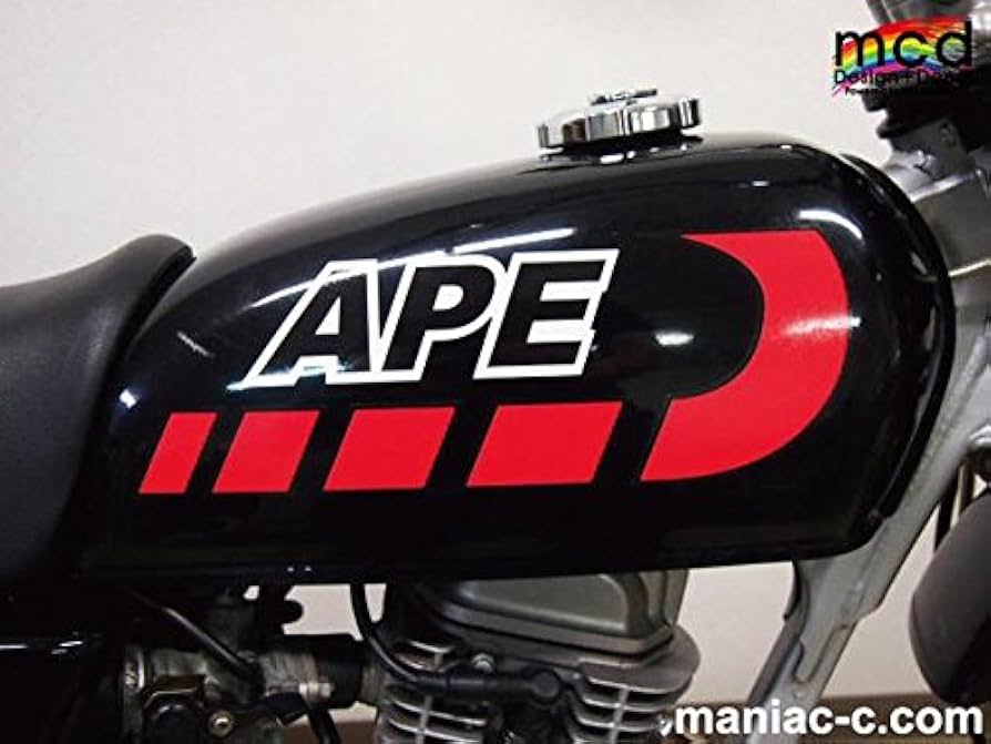 ノ*キ様 エイプ50.エイプ100 赤パールタンクキタコシートセット Amazon.co.jp: マニアックコレクション(maniac collection)エイプ50