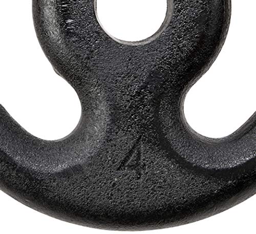 Anilha Pintada 20Kg Polimet Unissex Preto