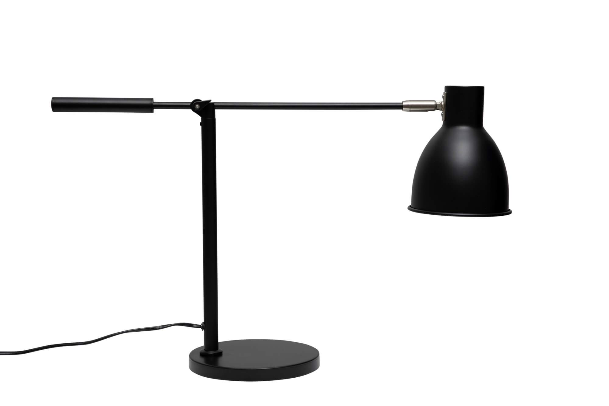 MAUL Tischlampe schwarz MAULfinja Metall Design verstellbar fürs Büro
