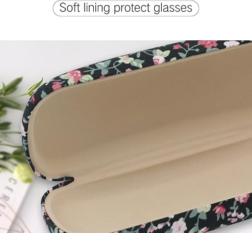Miniatura 4 de PERFECTSIGHT Funda rígida para lentes, funda protectora Kawaii para niños, bonita funda para lentes para mujeres, hombres y niñas