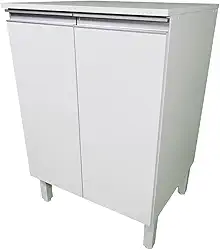 Balcão Bancada Multiuso Com Tampo Cozinha Lavanderia 60cm