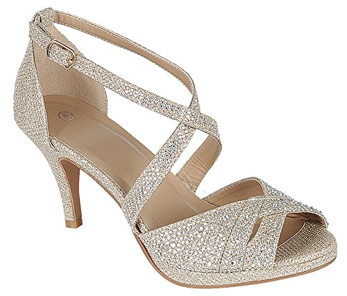 Cambridge Select womens Peep Toe - Image 3