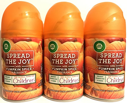 Air Wick Freshmatic Ultra Automatic Spray Refill - Spread The Joy - Winter Collection 2017 - Pumpkin - //coolthings.us