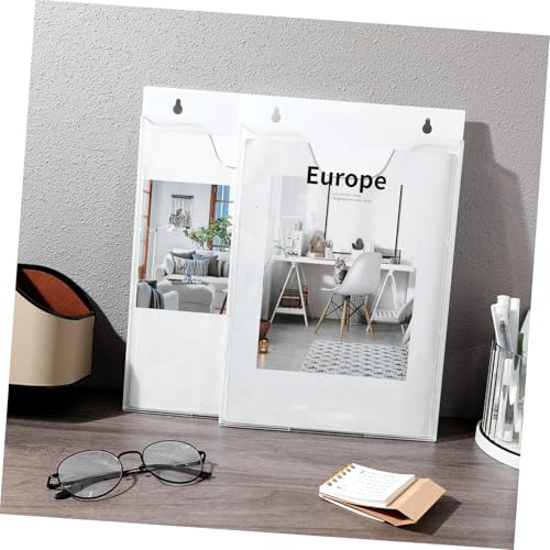 Support multifonction pour brochures et magazines de bureau - 8