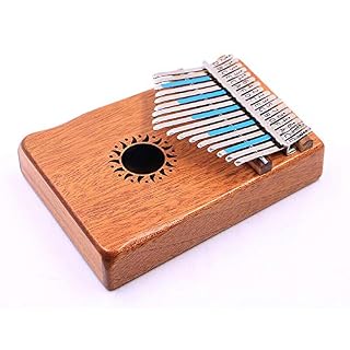 Nobrannd Piano à Main Exquis Acajou 17 Touches Thumb Piano léger Thumb Piano Thumb Durable Piano Grand Cadeau (Color… – Image 4