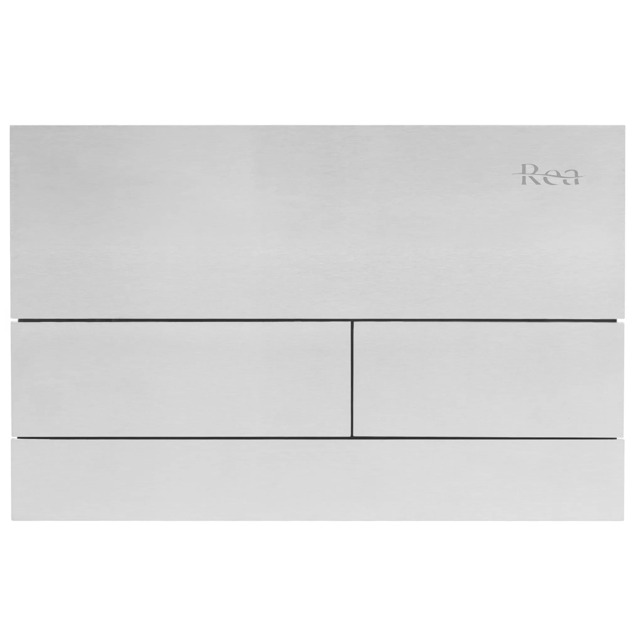 Rea - Stelaż Zestaw Podtynkowy Slim 024n Do Mis Wc Z Przyciskiem T Stal Szczotkowana - 22x35,2x106,2 cm
