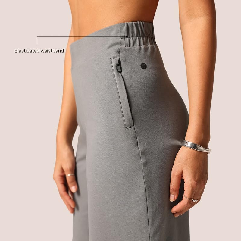 Image of BlissClub Women High Rise Loose Pants