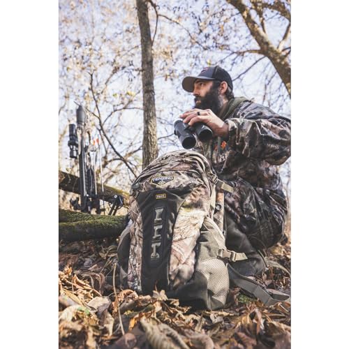 Image of TENZING Pace Day Pack, Mossy Oak Break-Up Country, 1,600-Cubic-Inch Low-Profile Ultra Soft Quiet Durable Hunting Backpack with Multiple Pockets & Water Reservoir Compartment