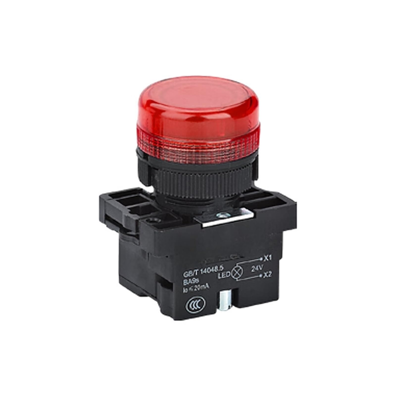 Piloto LED NP2-EV64 220V luz indicadora panel eléctrico plástico 2
