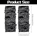 Bremorou 1 Pair Black Broken Slit Ripped Gothic Gloves Punk Gloves Fingerless Arm Warmers Goth Rock Arm Sleeve Emo Y2k Fashion for Christmas Halloween Party Costume Women Men Festival Gifts