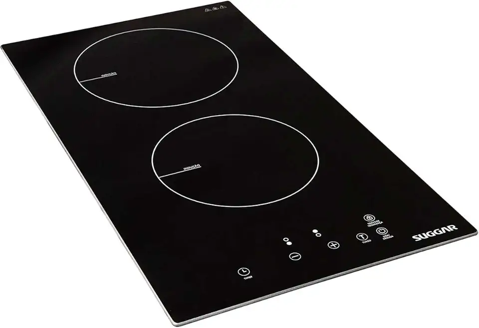 Cooktop de Indução 2 Zonas Preto 220V - SUGGAR - FG0222VC
