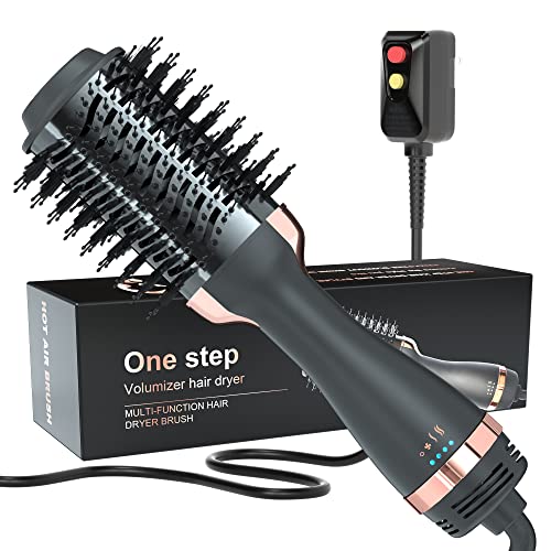 Hair Dryer Brush Blow Dryer Brush in One - 4 in 1 Hot Air Brush Hair Styler and Dryer with Negative Ionic, Perfect Gifts Brush Hair Dryers for Women