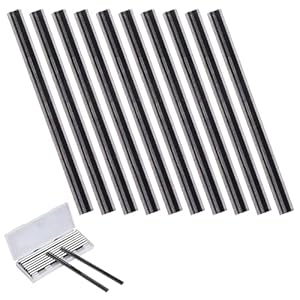 10 Stück Hobelmesser 82mm,Hobelmesser für Elektrohobel,Elektrohobel Klinge Ersatzmesser,Handhobel Ersatzklingen,Professional Holz Ersatzmesser Wendeklingen für Holzbearbeitungsmaschinen für Hobel​