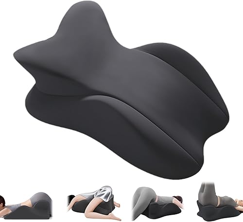 Miniatura 1 de Almohada ergonómica de cuña de espuma viscoelástica, almohada propensa para dormir, almohada de lectura para cama, soporte ergonómico para dolor de