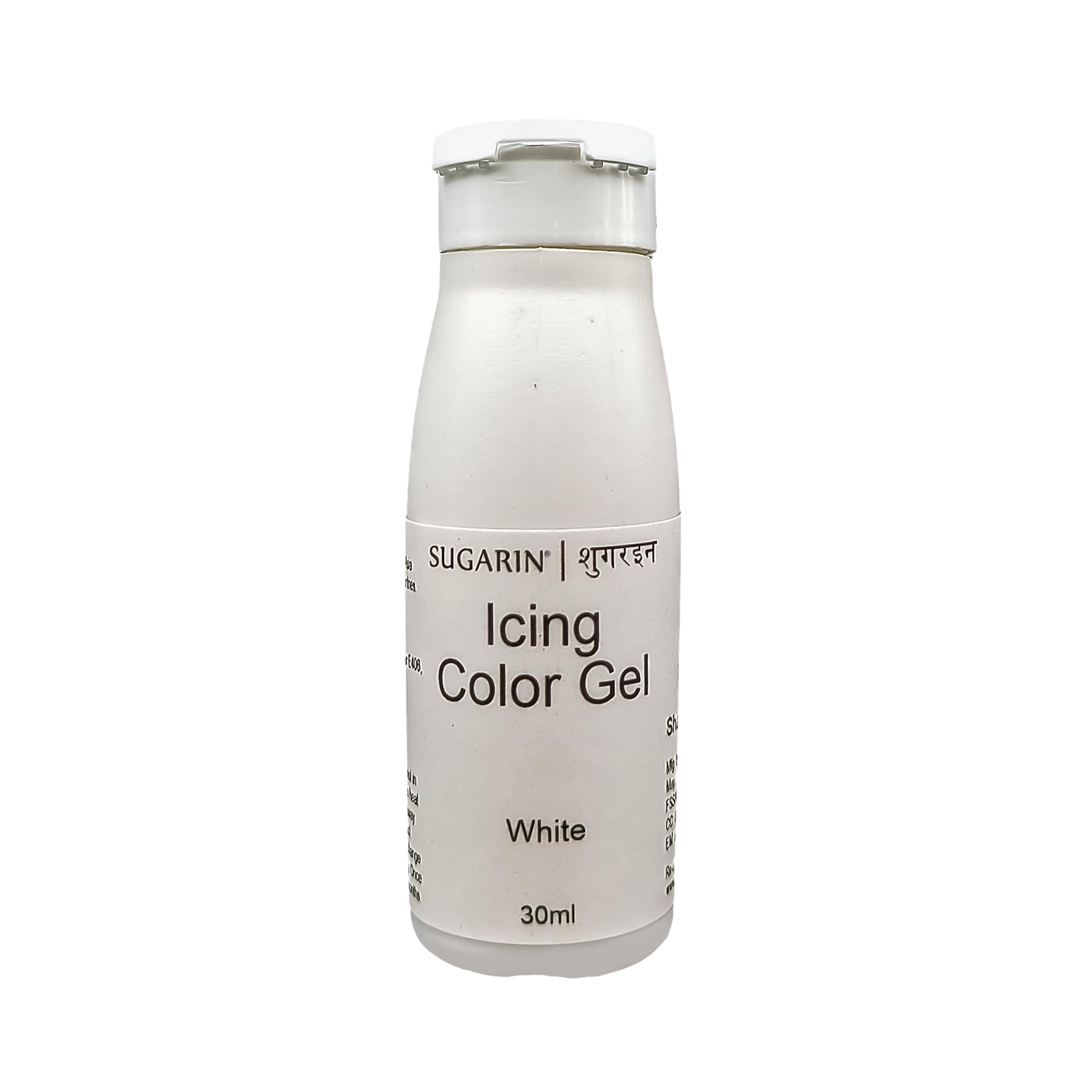 SUGARIN Icing Color Gel for Fondant | White | 30ml (B01I4WNABG) Amazon Price History, Amazon Price Tracker