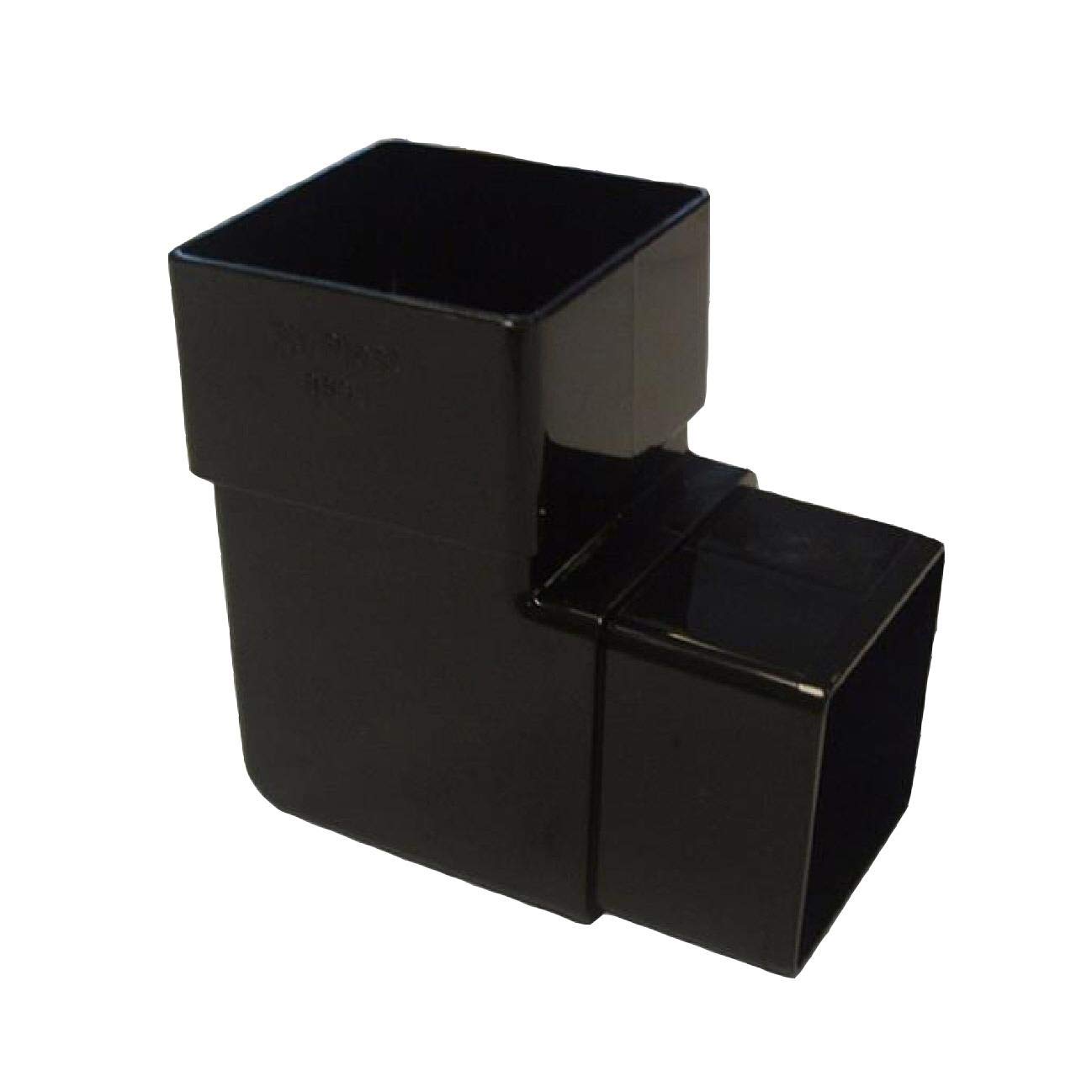 Freeflow Black Square Downpipe 92.5 Degree Offset Bend, Rain Water Systems โ image 1