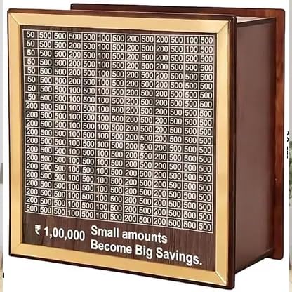 Customized Wooden Money Bank | Personalized Piggy Bank for Kids and Adults | Decorative Coin & Note Saving Box | Ideal Return Gift, Birthday Gift and Festive Home Decor-picture-10