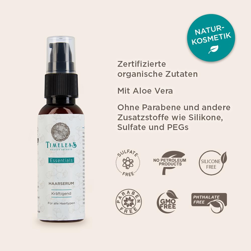 ESSENTIALS Hair Serum - For All Hair Types - Protects Against Hair Loss, cream-coloured - Image 3
