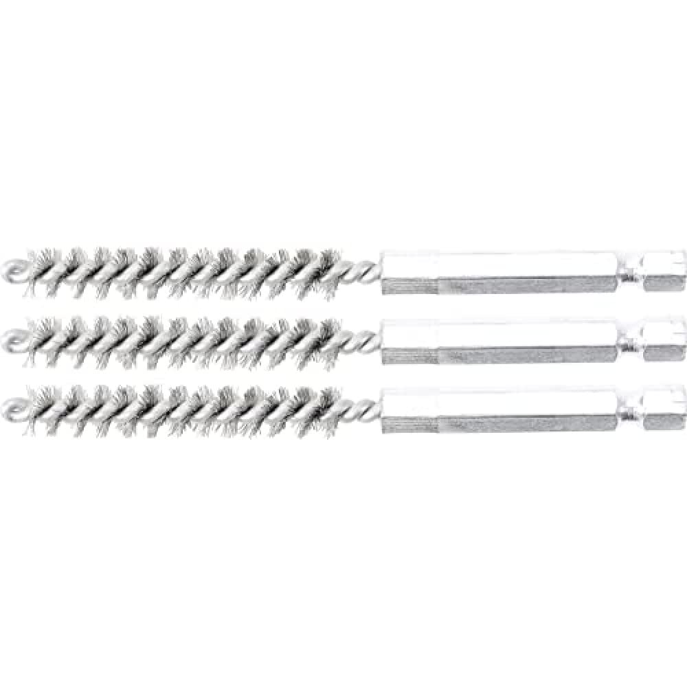BGS 3078-8-S | Szczotka stalowa | 8 mm | 6,3 mm (1/4") | 3-częściowa