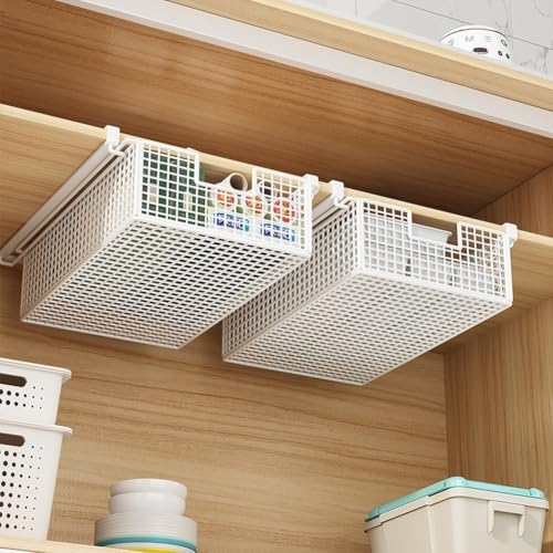 Cajón de acero de alta capacidad para almacenamiento diario de utensilios bajo mueble 3