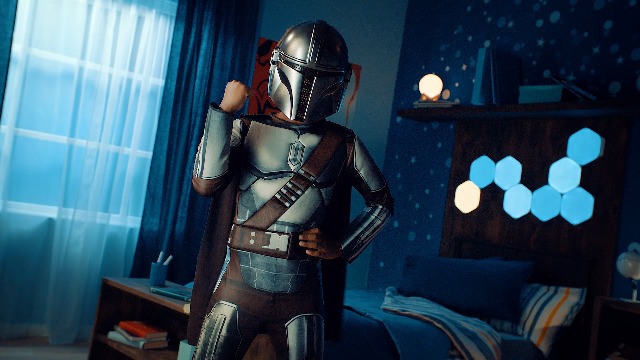 Disfraz de Darth Vader para niños pequeños 3T-4T miniatura 6